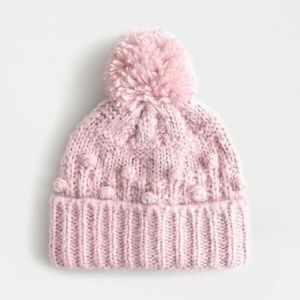 J.Crew Women's Chunky knit bobble beanie hat  AE643